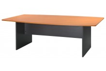 Eclipse® Banksia Boardroom Table - Boat Shape - 2400 x 1200 - EBBT2400